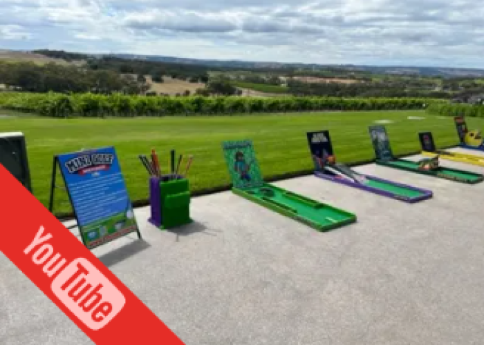 Mini Golf Course 9 Hole Melbourne